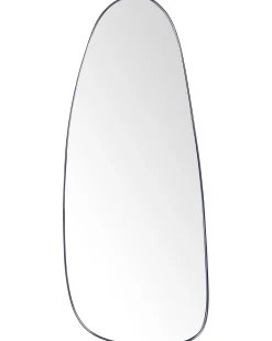Beliani Specchio CERGY 39 cm 95 cm Metallo Nero