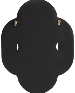 New Beliani Specchio CHAILLON 60 cm 80 cm Blu Blu Argento