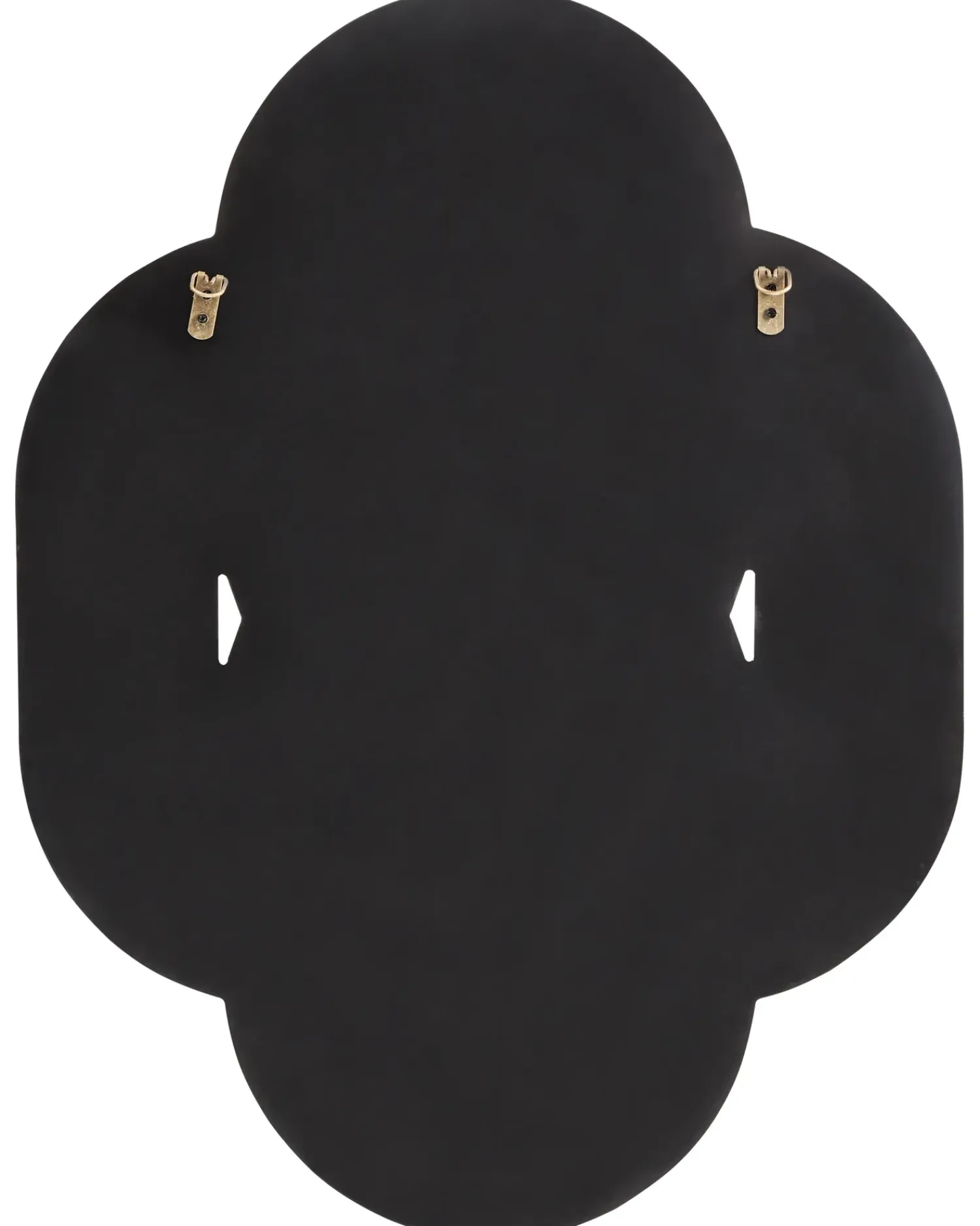 New Beliani Specchio CHAILLON 60 cm 80 cm Blu Blu Argento