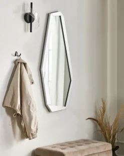 Clearance Beliani Specchio CHANU 44 cm 104 cm Argento