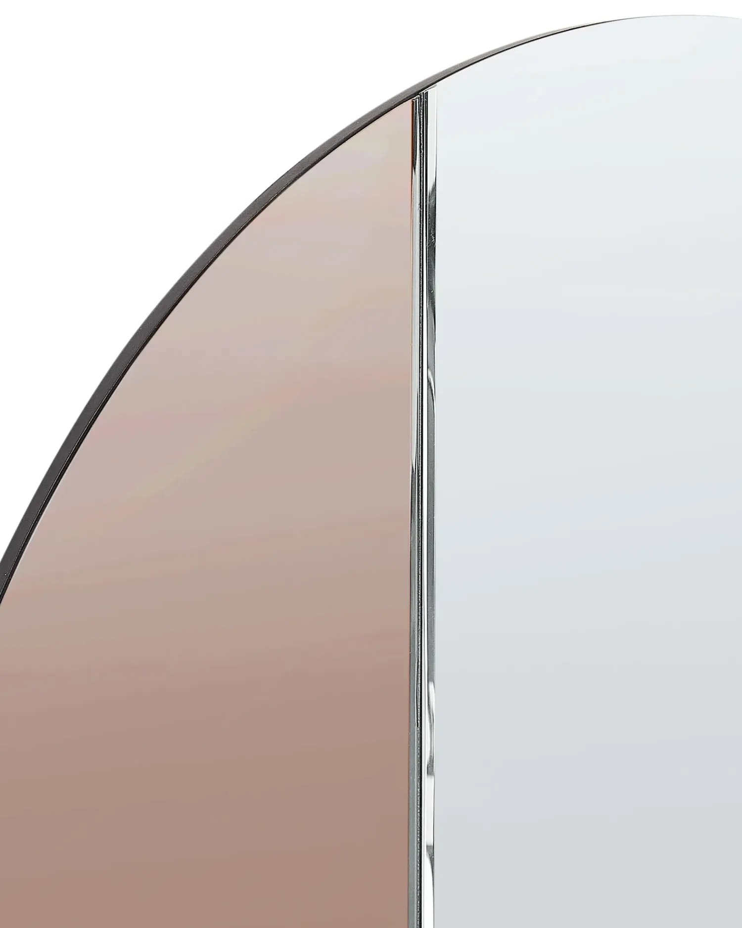 Discount Beliani Specchio CHARRON 80 cm 80 cm Oro rosa