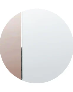 Discount Beliani Specchio CHARRON 80 cm 80 cm Oro rosa