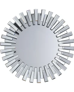 Outlet Beliani Specchio CHOLET 70 cm 70 cm Argento