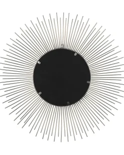 New Beliani Specchio CILLY 80 cm 80 cm Metallo Argento
