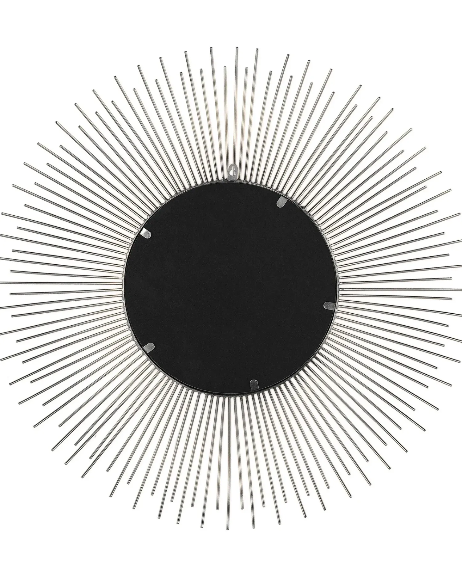 New Beliani Specchio CILLY 80 cm 80 cm Metallo Argento