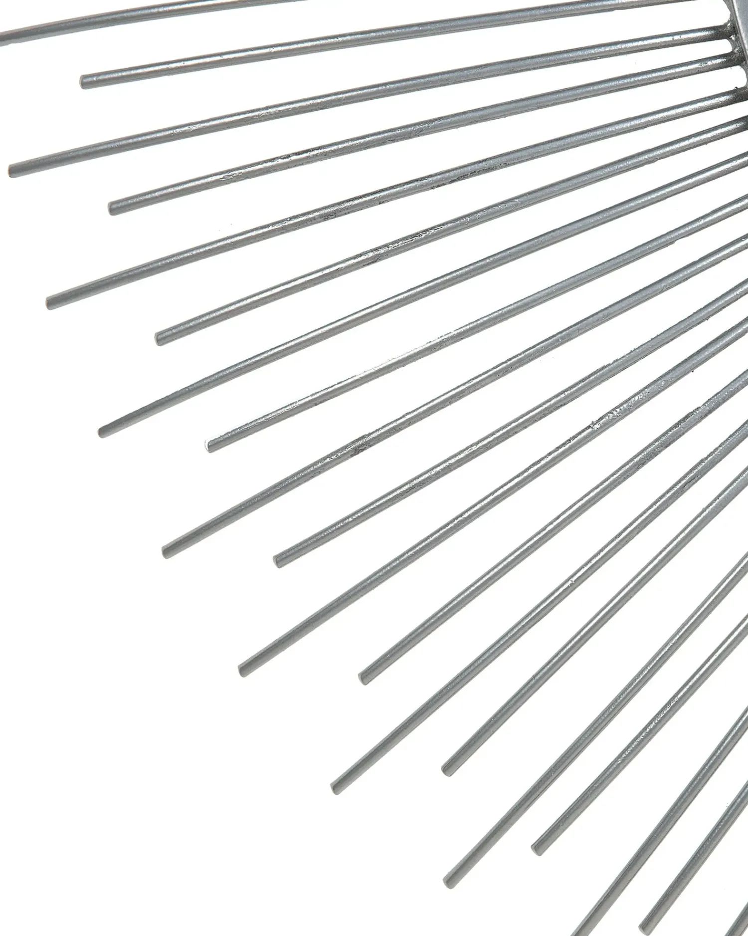 New Beliani Specchio CILLY 80 cm 80 cm Metallo Argento