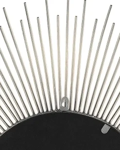 New Beliani Specchio CILLY 80 cm 80 cm Metallo Argento