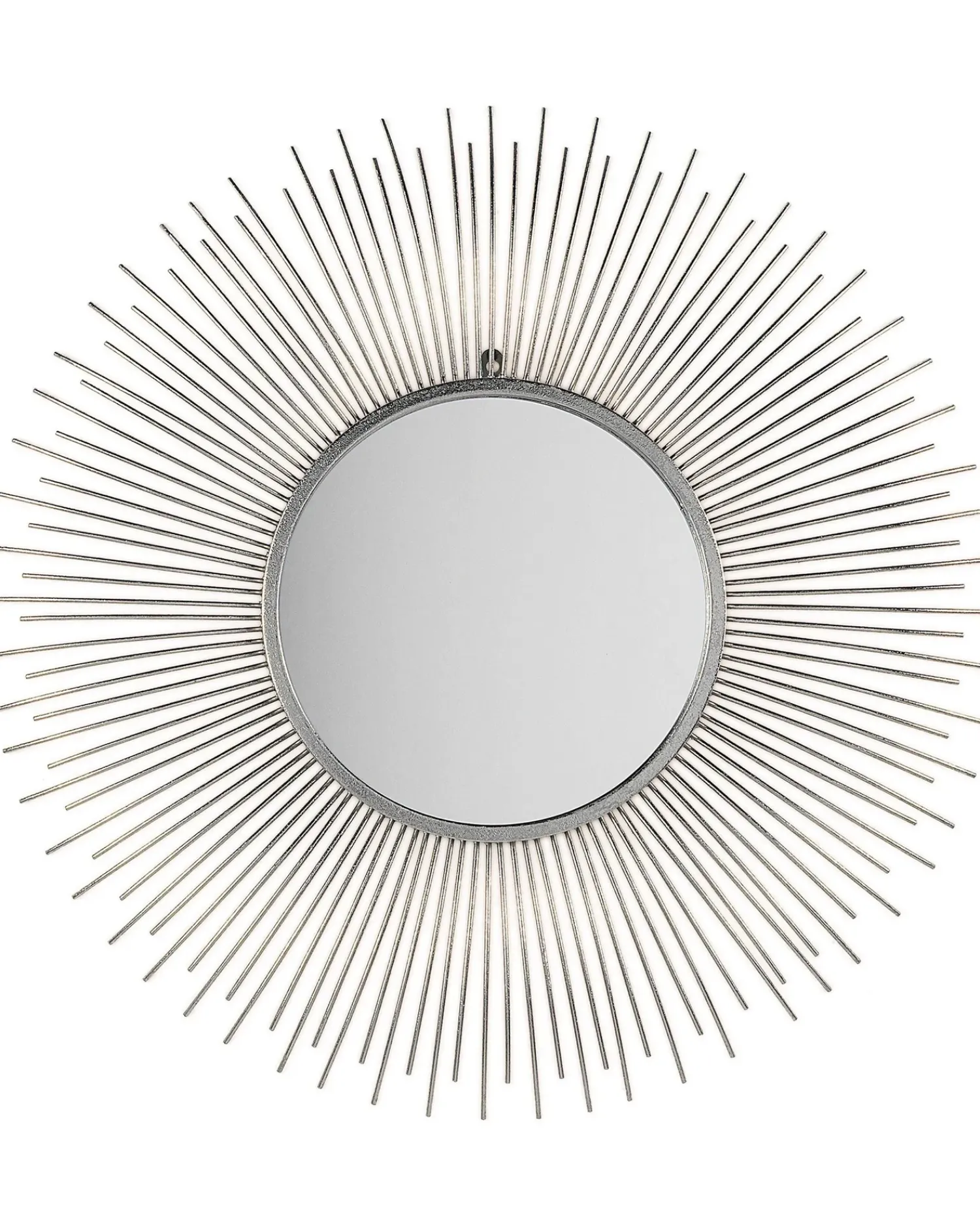 New Beliani Specchio CILLY 80 cm 80 cm Metallo Argento