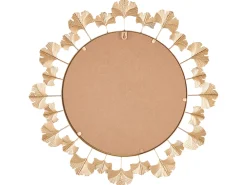 Outlet Beliani Specchio CODOLET 60 cm 60 cm Metallo Oro