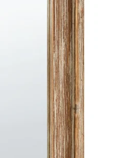 Online Beliani Specchio COIGNY 55 cm 170 cm Legno di abete chiaro Marrone