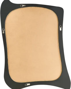 Beliani Specchio CONCARNEAU 65 cm 94 cm Oro