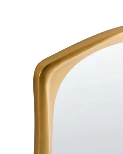 Beliani Specchio CONCARNEAU 65 cm 94 cm Oro