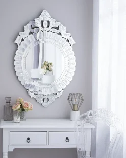 Clearance Beliani Specchio CRAON 67 cm 100 cm Argento