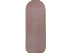 Beliani Specchio CULAN 60 cm 160 cm Velluto Rosa