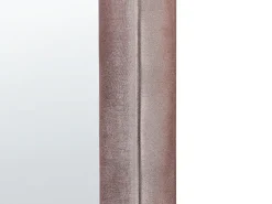Beliani Specchio CULAN 60 cm 160 cm Velluto Rosa