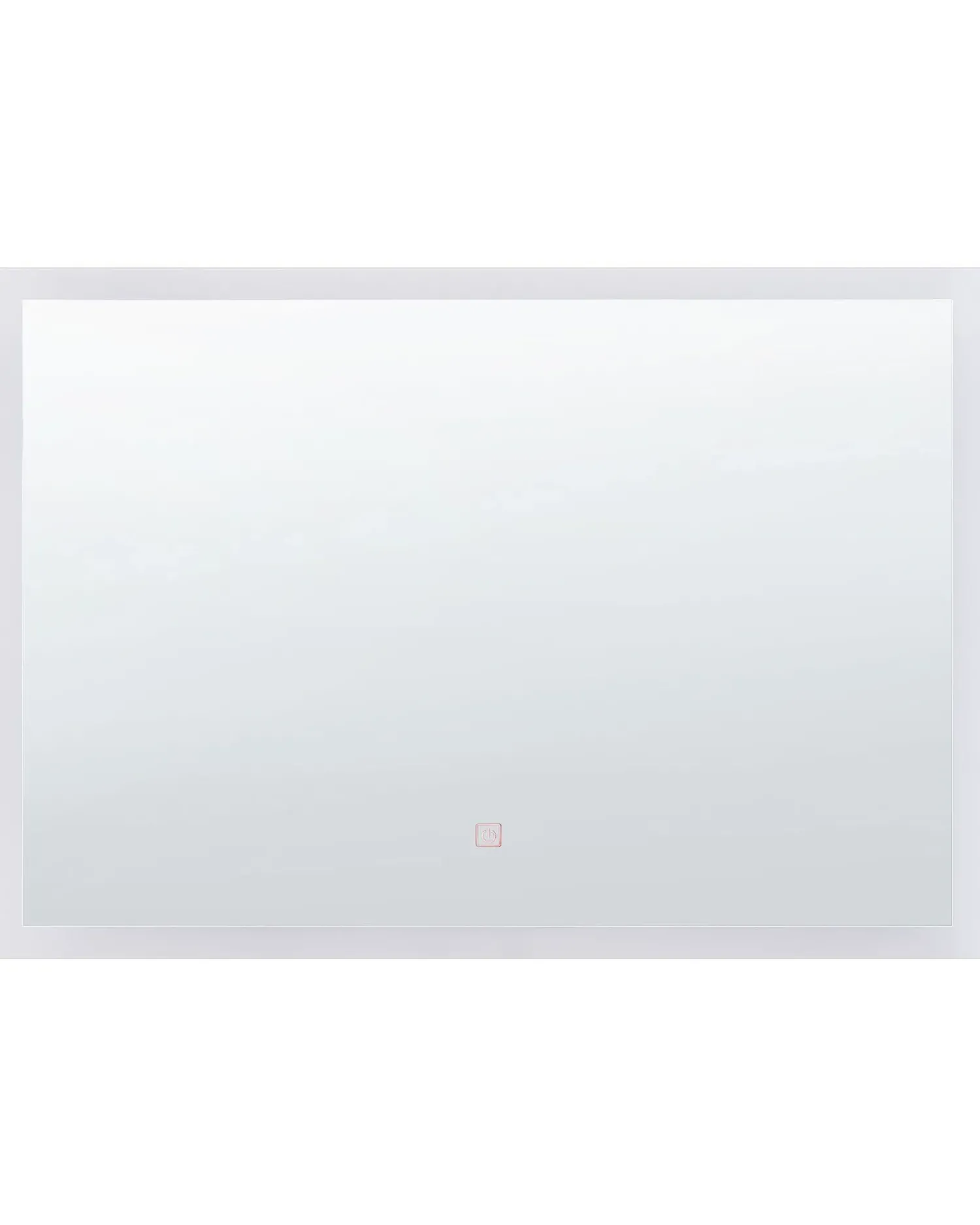 Sale Beliani Specchio da bagno con luce LED ADOUR 80 cm 60 cm Argento