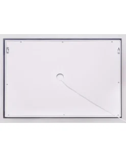 Sale Beliani Specchio da bagno con luce LED ADOUR 80 cm 60 cm Argento