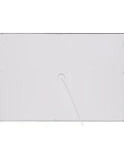 Hot Beliani Specchio da bagno con luce LED ARGENS 60 cm Argento