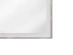Hot Beliani Specchio da bagno con luce LED ARGENS 60 cm Argento