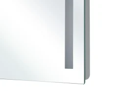 Clearance Beliani Specchio da bagno con luce LED LIRAC 70 cm 60 cm Argento