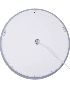 Sale Beliani Specchio da bagno con luce LED CALLAC 60 cm 60 cm Argento
