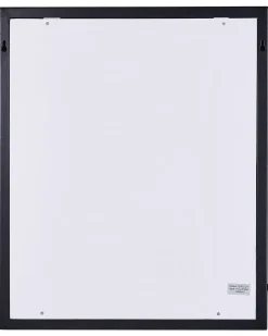 Clearance Beliani Specchio da bagno con luce LED ODENAS 50 cm 60 cm Nero