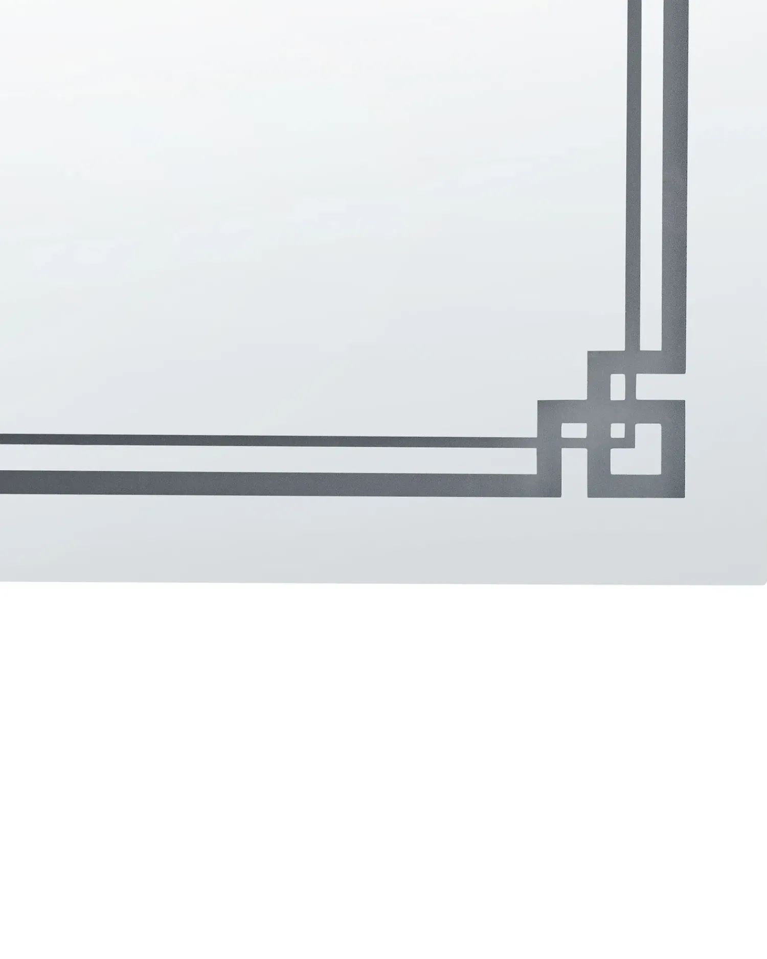 Online Beliani Specchio da bagno con luce LED AVRANCHES 120 cm 60 cm Argento