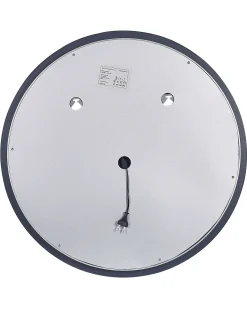 Online Beliani Specchio da bagno con luce LED COURSEULLES 79 cm 79 cm Argento