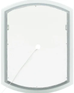 Online Beliani Specchio da bagno con luce LED BEZIERS 60 cm 78 cm Argento
