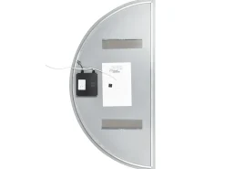Discount Beliani Specchio da bagno con luce LED LOUE 60 cm Argento