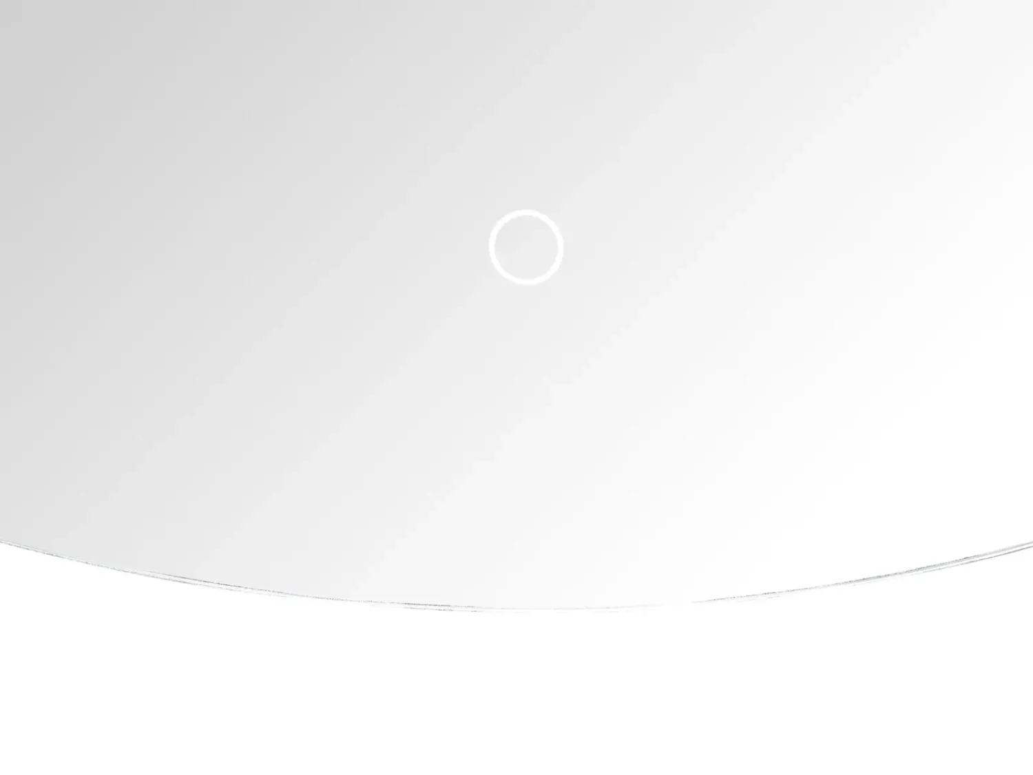 Discount Beliani Specchio da bagno con luce LED LOUE 60 cm Argento