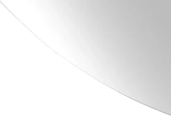Discount Beliani Specchio da bagno con luce LED LOUE 60 cm Argento