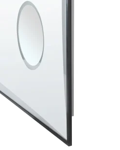 Online Beliani Specchio da bagno con luce LED ONLAY 100 cm 60 cm Argento