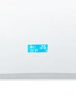 Online Beliani Specchio da bagno con luce LED ONLAY 100 cm 60 cm Argento