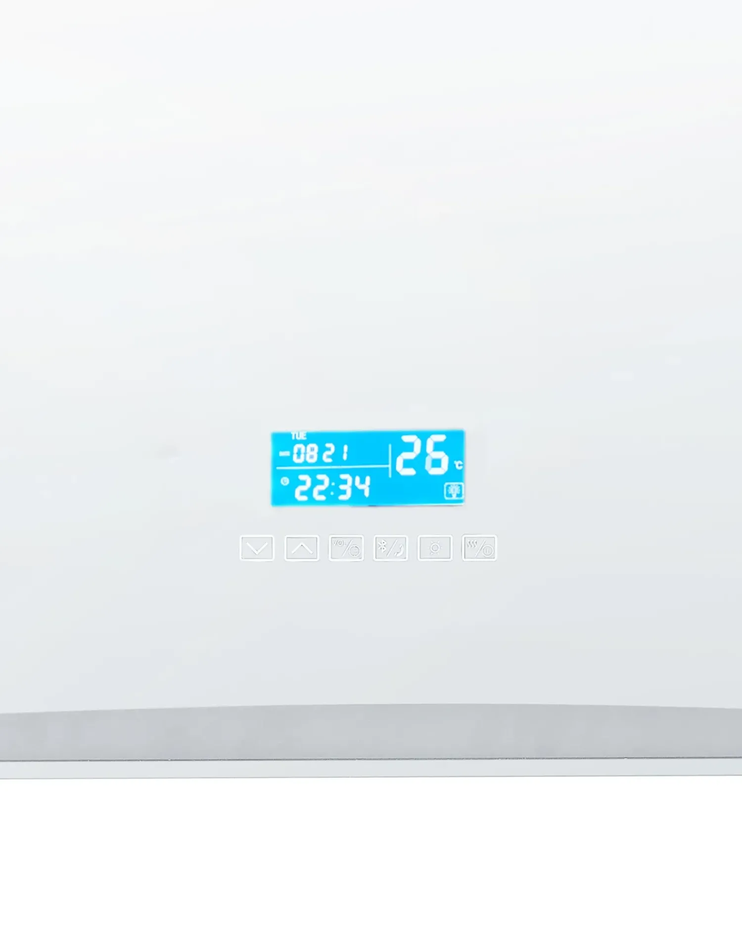 Online Beliani Specchio da bagno con luce LED ONLAY 100 cm 60 cm Argento