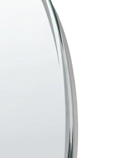 Best Beliani Specchio da bagno con luce LED TANAY 60 cm 60 cm con altoparlante Bluetooth integrato Argento