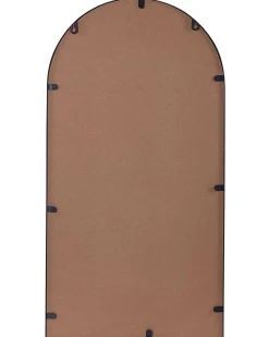 Sale Beliani Specchio da parete con ripiano DOMME 40 cm 67 cm Metallo Nero Rame Nero