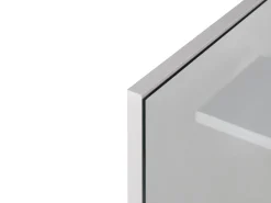 Outlet Beliani Specchio da parete con ripiano PELOTAS 45 cm 45 cm Bianco