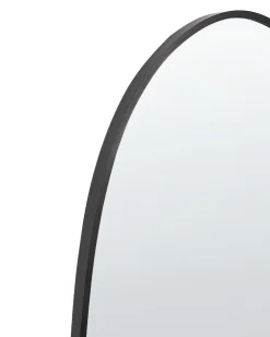 Online Beliani Specchio DARNETS 45 cm 160 cm Metallo Nero