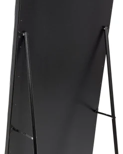 Sale Beliani Specchio da terra ANSOUIS 150 cm Pelle sintetica Nero