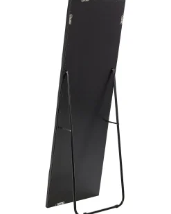 Sale Beliani Specchio da terra ANSOUIS 150 cm Pelle sintetica Nero