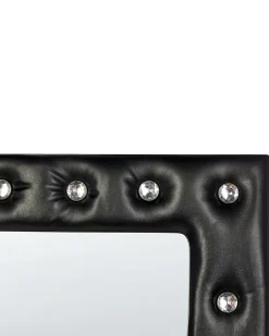 Sale Beliani Specchio da terra ANSOUIS 150 cm Pelle sintetica Nero