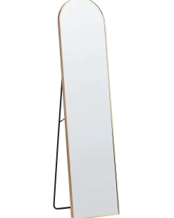 Hot Beliani Specchio da terra BAGNOLET 150 cm Metallo Oro