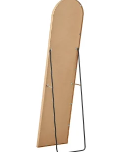 Hot Beliani Specchio da terra BAGNOLET 150 cm Metallo Oro