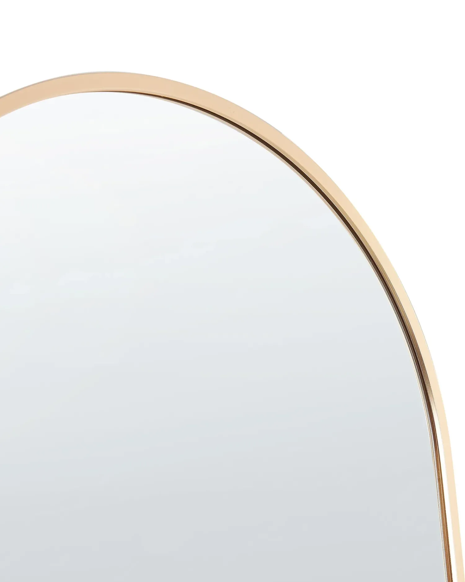 Hot Beliani Specchio da terra BAGNOLET 150 cm Metallo Oro