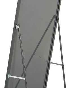 New Beliani Specchio da terra BEAUVAIS 156 cm Metallo Nero