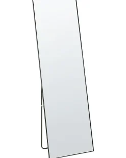 New Beliani Specchio da terra BEAUVAIS 156 cm Metallo Nero