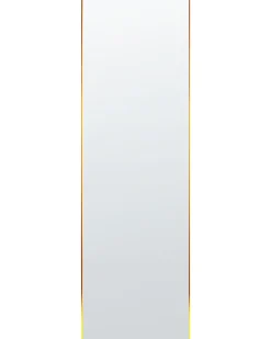 New Beliani Specchio da terra BEAUVAIS 156 cm Metallo Oro