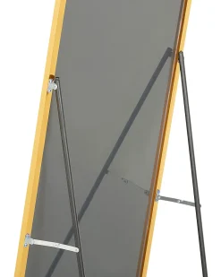 New Beliani Specchio da terra BEAUVAIS 156 cm Metallo Oro