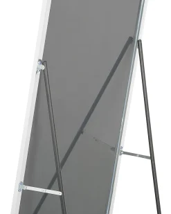 Hot Beliani Specchio da terra BEAUVAIS 156 cm Metallo Argento